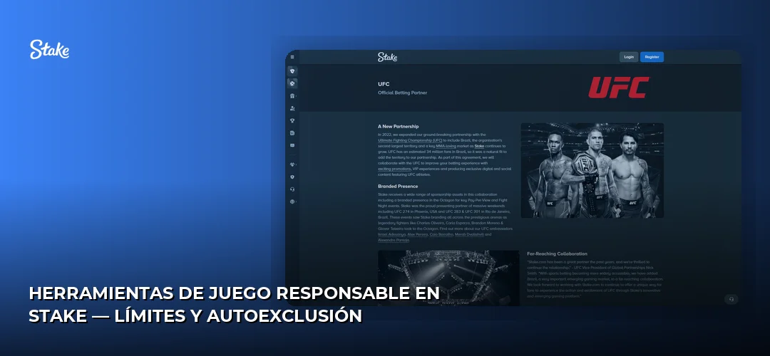 Herramientas de juego responsable en Stake — límites y autoexclusión